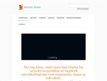 Tablet Screenshot of movingsense.nl